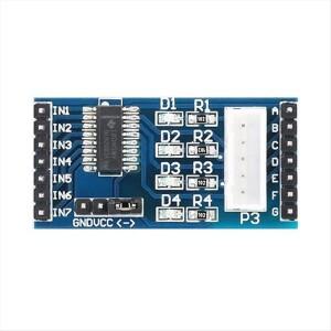 A72Z ULN2003 28BYJ-48 모터용 스테퍼 드라이버 보드 모듈(5-12V로 구동, 표시등 LED 포함)