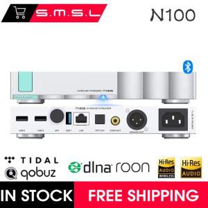 네트워크플레이어 SMSL N100 디지털 MQA USB 고음질 오디오 에어플레이 플레이어 HIFI 네트워크 음악 DLNA TIDAL ROON 미디어 블루투스