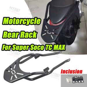 슈퍼 소코 TC MAX 테일 박스 지원용 바이크 오토바이 리어 랙 러기지 쉘브 브래킷, 플레이트 암레스트, 예