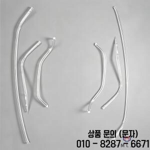 아우디 호환 A5 B8.5 (2012 2016)용 주간 주행등 헤드라이트 빔 분배판 아크릴 튜브 엔젤 아이 링