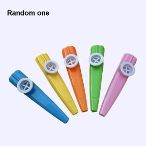 1/5/10PCS Kazoo 플라스틱 재미있는 플루트 휘슬 영국 뮤지컬 장난감 어린이