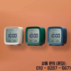 Cleargrass Qingping 블루투스 스마트 알람 시계 온도 디스플레이 LCD 화면 Xiaomi APP 용 야간 조명