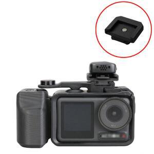 카메라용 핫슈 콜드슈 어댑터1PCS 콜드 슈 어댑터 브래킷 3D 프린트 PLA 퀵 릴리즈 베이스 DJI MIC MINI 마
