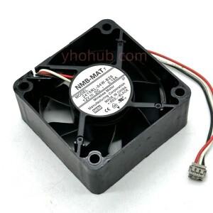 NMB-MAT 3 선 서버 냉각 선풍기, 2410RL-04W-B29 C07, DC 12V, 0.10A, 60x60x25mm