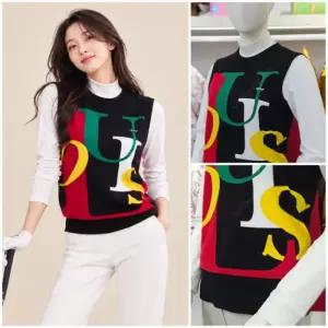루이까스텔 FW 여성 앞판 인타샤 조끼 베스트 7LEVT926