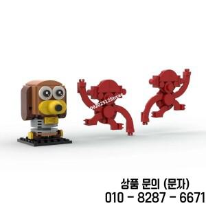 새로운 인기 토이 스토리 영화 시리즈 캐릭터 스퀘어 헤드 피규어 세트 모델 맞춤 퍼즐 DIY 창의적인 아이