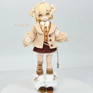정품 1/8 BJD 트윙클 폴라리스 시리즈 블라인드 박스 귀여운 애니메이션 액션 피규어 데스크탑 장식품 컬렉