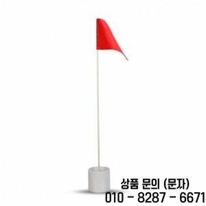 골프 연습용 플래그스틱 타겟 드레인 홀 마커 (골퍼 초보자 뒷마당용)
