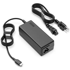 SLE-TECH 65W USB C 레노버 씽크패드 X1 T14 E14 요가 크롬북용 | 카본 GEN 6-13 T14S T15 T16 E15 E16 L13 L14 L15 X13 YOGA 7I 9I 크롬북 100E 300E 500E에 호환됩니다USB-C 파워디퓨전