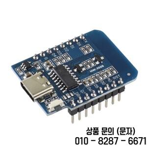 ESP8266 D1 미니 WIFI 개발 보드 타입 C USB 3.3V CH340 모듈 핀 포함 NodeMCU Lua 로트 아두이노용
