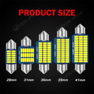 2pcss 12V 자동차 인테리어 전구 Led C5W C10W T10 빛 꽃줄 BA9S 31mm 28mm 램프  화이트 레드 블루 핑크