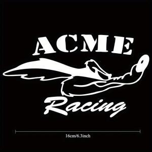 홀로그램 ACME 레이싱 디자인 자동차 바이크 오토바이 스티커 데칼로 차량 외부 액세서리에  분위기를 더