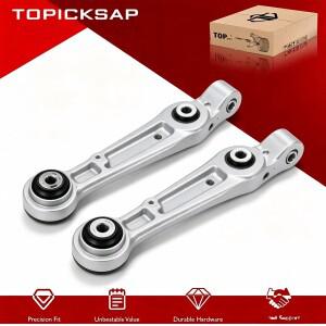 TOPICKSAP 캐딜락 CT6 2016-2020년형 차량용 전면 하부 후방 컨트롤 암 키트 2개 (부품 번호: 84008403