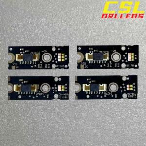 캐딜락 CT6 DRL LED 주간 주행등 보드 조명 회전 모듈 2016-2018 교체 호환 슈퍼 화이트