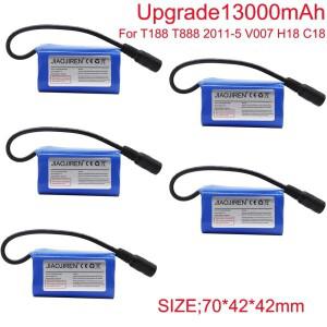 7.4V 13000mah Lipo 배터리 1-5PCS T188 2011-5 원격 제어 어군 탐지기 검출기 파인더 낚시 미끼 보트 예비