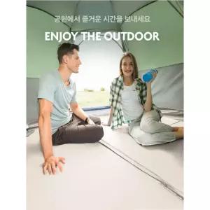 육각 에어매트 캠핑 피크닉 자충매트 방습매트 에어박스