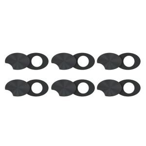 3/6개 회전식 디자인 스마트 안경 LED 라이트 프라이버시 커버 카메라 렌즈 셔터 레이-밴 메타/웨이파이어/