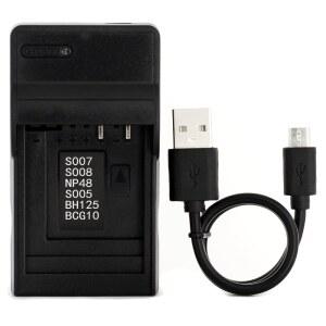 노리폰 NP-70 USB 충전기 후지필름 FINEPIX F20 및 ZOOM용 | F40FD F45FD F47FD 카메라와 호환 가능