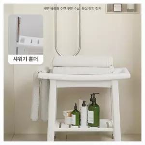 욕실용 미끄럼방지 목욕 의자 노인 임산부용 좋은 내구성 성인 스툴