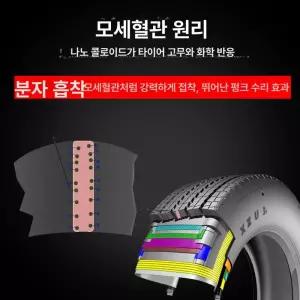주입식 타이어 펑크 빵구패치 공기 클램프 천공 빵꾸