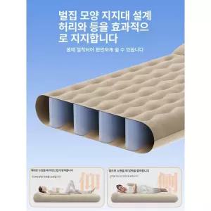 차량용 에어매트 캠핑 자충식 야외 여행 차박 뒷좌석