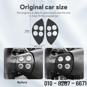 메르세데스 벤츠 호환 SLK R171 2004 상단 스웨이드 트림 LHD 스티커 자동차 휠 액세서리