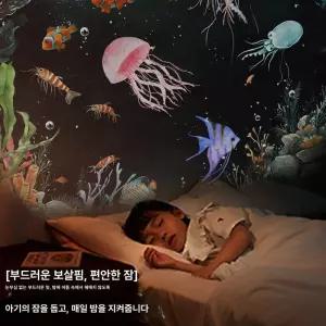 별빛 은하수 아이방 취침등 천장 플러그인 수면등 자장가