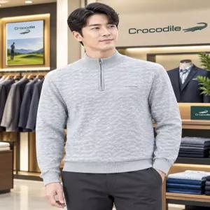 [크로커다일남성]올오버 JQD 하프집업 티셔츠 CDAAAKR33193120_SH