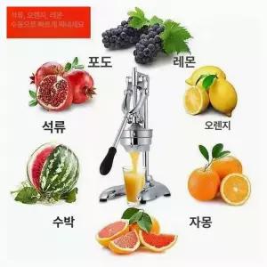 레몬 착즙기 주스 원액기 업소용 중형 압착기 즙짜는기계