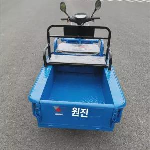 텃밭 농업용전동운반차 삼륜 농기계 농장작업차 전동리어카