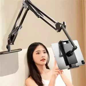 자바라 태블릿 거치대 틈새 스탠드형 다용도 침대 태블릿 거치대 누워서 아이패드 소파 강의용 클램프