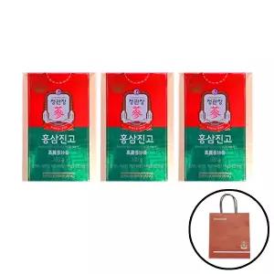 정관장 홍삼진고 100g 3병 (쇼핑백 포함) - BNS