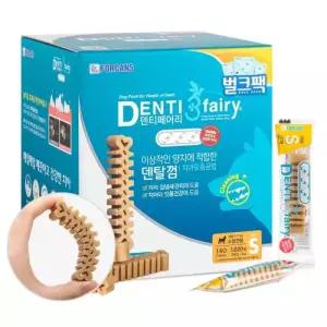 덴티페어리 벌크팩 4종 1.02kg 포켄스 강아지덴탈껌 치석 입냄새 감소 높은 기호성