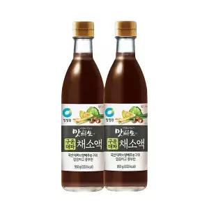 청정원 맛선생 구운대파채소액 감칠맛 조미료 950g 2개 GST MNS