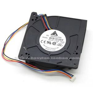 델타 전자 서버 냉각 선풍기, BFB1212EH 9C1B, DC 12V, 2.85A, 120x120x32mm