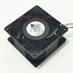 델타 전자 PFB0848DHE CK2A DC 48V 1.00A, 80x80x38mm, 4 와이어 서버 냉각 선풍기
