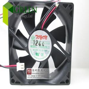TD8020LS 8020 80MM 80*80*20MM 컴퓨터 케이스 조용한 팬 12V 0.08A(2핀 포함)