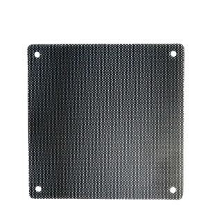 5개/몫 120mm 블랙 PVC 팬 먼지 필터 방진 케이스 컴퓨터 메쉬 커버