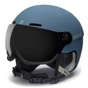 [프로암스키]브리코 바이저 헬멧 2324 BRIKO TEIDE VISOR Mt Lynch Blue / SLV