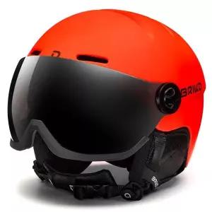 [프로암스키]브리코 바이저 헬멧 2324 BRIKO TEIDE VISOR MT Orange / GRN