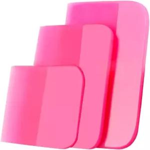 zipelo 3PCS 자동차 TPU 고무 스퀴지 비닐 랩 툴 키트 스크래치 방지 다양한 범용 차량용 윈도우 틴트 데칼