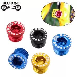 MUQZI 24pcs V 브레이크 초경량 합금 나사 M10 나사 거리 1.25 자전거 프레임 V 브레이크 구멍 볼트