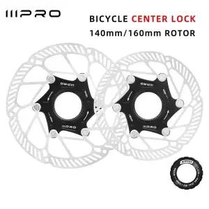 IIIPRO 디스크 브레이크 로터 초경량 센터 잠금 디스크 브레이크 로터 140160mm 1.8mm 두께 도로MTB 자전거