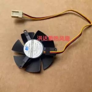 모델 WSA05010F12J 12V 0.05A 구멍 간격 3.9X3.9 직경 4.5MM 그래픽 카드 냉각 팬용 새 CPU 팬