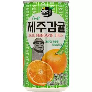 대일 참맑은 제주감귤 x 30캔입 175ml 감귤주스 과즙음료 캔음료 박스구매
