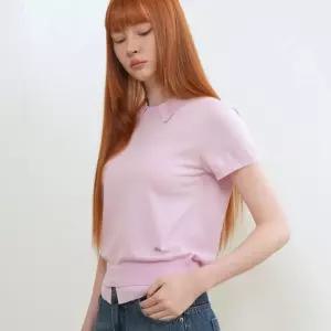 제너럴아이디어 레이어드 에센셜 하프 풀오버 PINK WBE2L05533