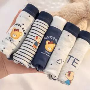 네이비톤 편안한 5종세트 면 착용감 속옷 여성 데일리 가성비 세트 팬티 순면 스윗베어 순면팬티 언더 좋은