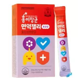 (정품) 정관장 홍이장군 면역젤리 15g 15포