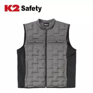 K2 세이프티 VE-F3603 작업복 패딩 베스트용 용조끼 보호복 안전보 용옷 현장