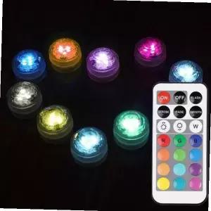 보오누 미니 RGB LED 전구 10p+리모컨 세트 KN-10007